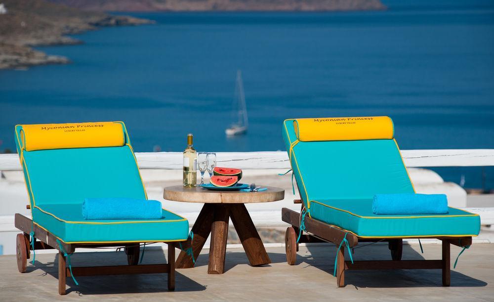 Myconian Princess Luxury Villas Kalafatis Exteriér fotografie