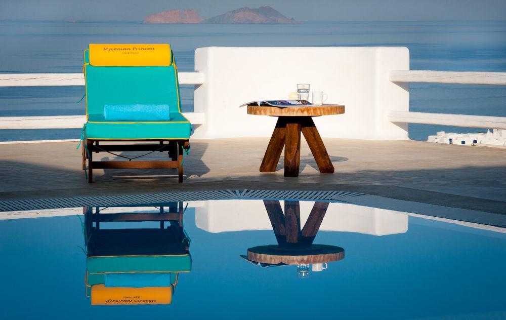 Myconian Princess Luxury Villas Kalafatis Exteriér fotografie
